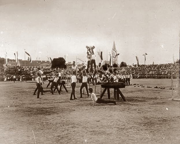 Martićeva ulica, II. hrvatski svesokolski slet 1911. godine